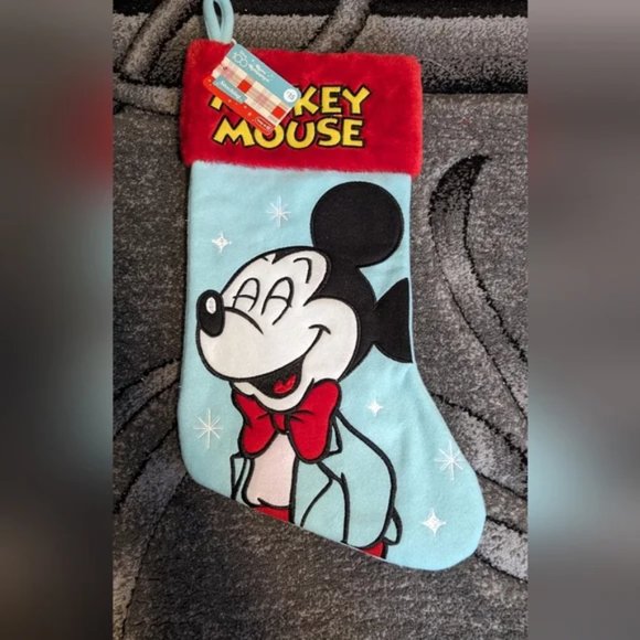 Disney 100 Retro Reimagined Mickey Mouse stocking brand New - Picture 1 of 7